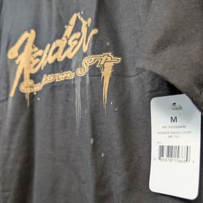 Fender Taking Over Me T-Shirt Med - Black image 3
