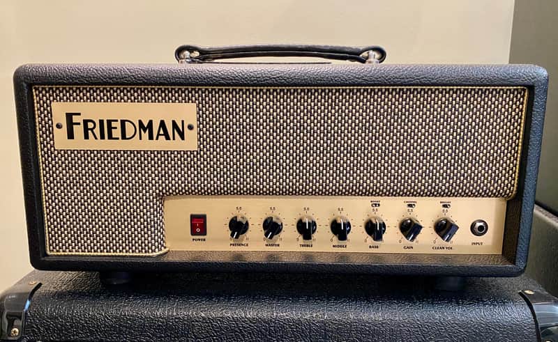 Friedman Runt 20 2-Channel 20-Watt Guitar Amp Head 2016 - Present - Black image 1