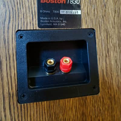Boston Acoustics T830 3 Way Floorstanding Tower Speakers - New Surrounds - Near Mint! image 13