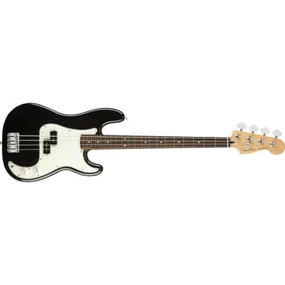 Fender Player Precision Bass - Pau Ferro Fingerboard, Black image 4