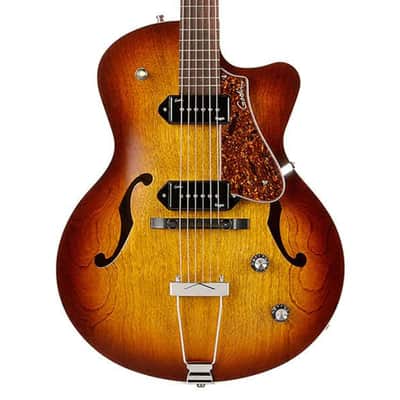 Godin 5th Avenue Kingpin Hollowbody Guitar - Cognac Burst image 1