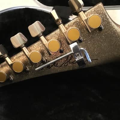 Jackson  Rhoads 30th Anniversary Number “1” of 30  Gold Metal Flake image 11
