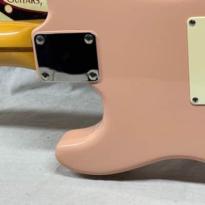 Fender ST-54 st54 1954 Reissue Stratocaster Guitar - MIJ Made In Japan 1996 - 1997 - Shell Pink / Maple neck image 14