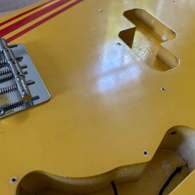 Fender (MJT) Precision Bass Body (2025) - Vintage Aged Competition Orange image 7