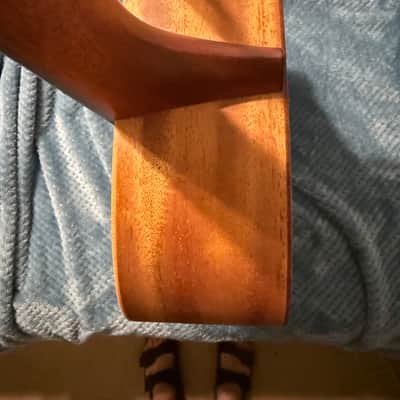 Larrivee Simple-6 OM Natural 2025 - Mahogany and Ebony image 9