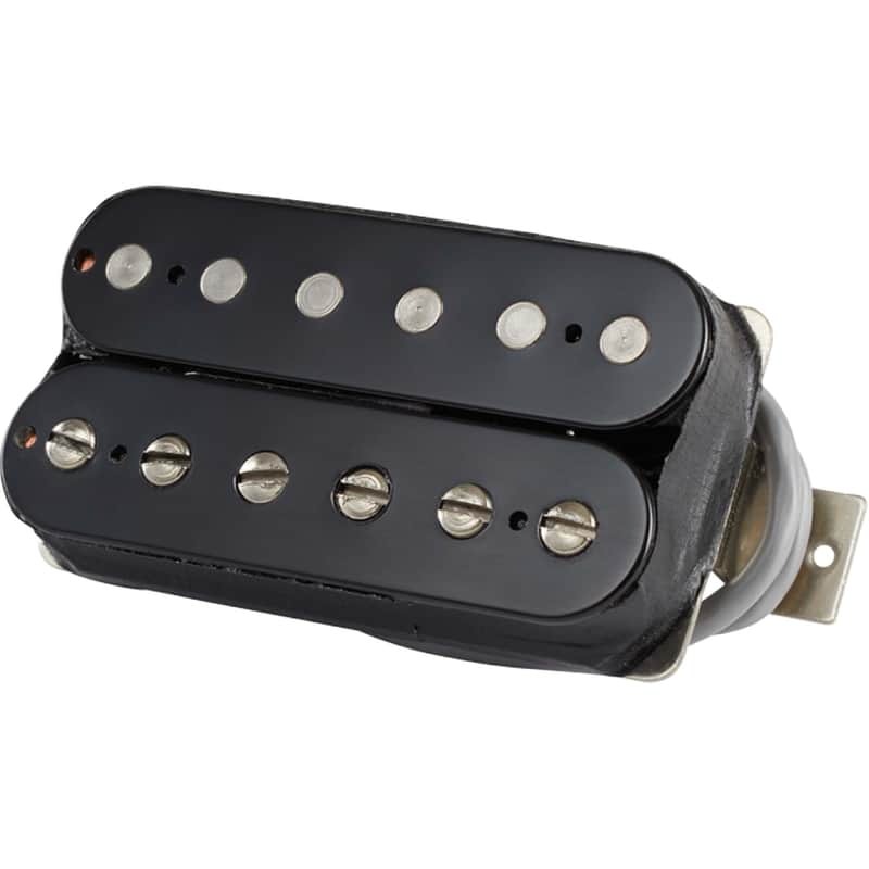 Gibson 498T Bridge Pickup Black image 1