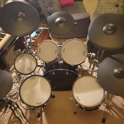 Roland VAD706 Acoustic Design Series Electronic V-Drum Kit 2021 - Present - Gloss Ebony image 8