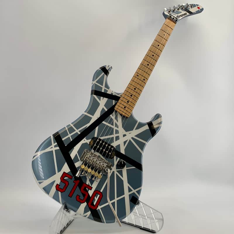Edward Van Halen 5150 Frankenstrat ☆ Custom Blue, White & Black