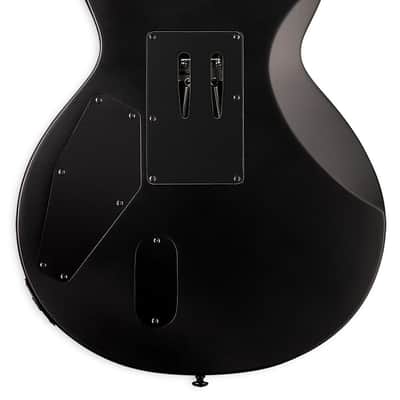 ESP LTD EC-1000 FR Electric Guitar. Black Satin EMG image 3