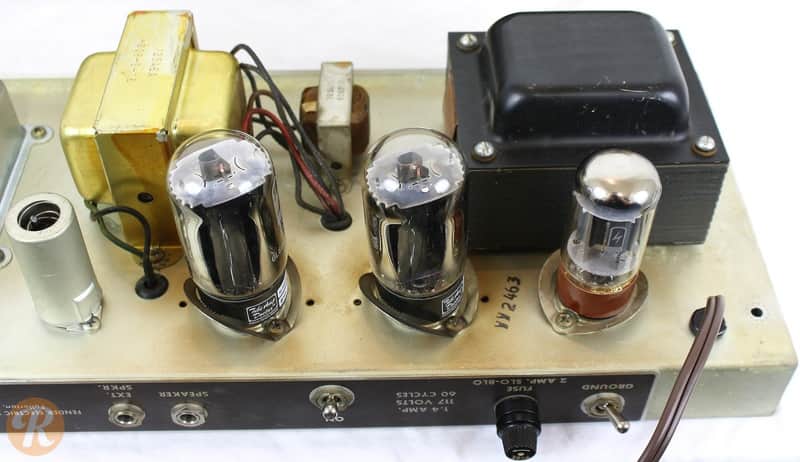 Fender Tremolux 6G9-B 30-Watt 2x10" Piggyback Guitar Amp 1960 - 1963 image 9