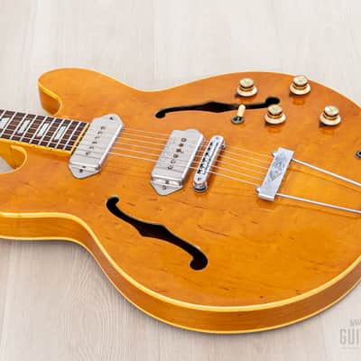1981 Epiphone Casino Vintage Guitar Natural, Near-Mint w/ Case, Japan Matsumoku Pre-Elitist image 10