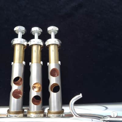 Custom Schilke Chicago A1 cornet mouthpiece case gamonbrass image 23