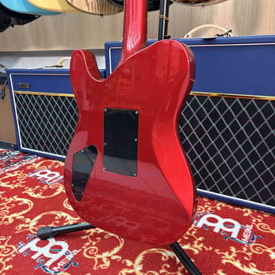 ESP The Eclipse Custom Telecaster Floyd Rose Candy Apple Red '90s MADE IN JAPAN image 9