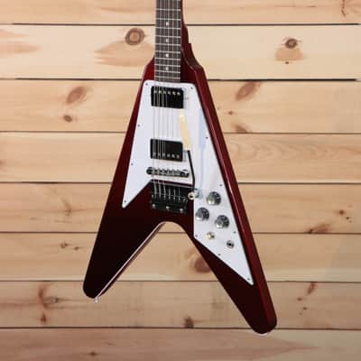 Gibson 1967 Flying V with Vibrola - Sparkling Burgundy-200097 image 3