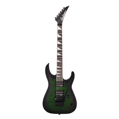 Jackson JS Series Dinky Arch Top JS32Q DKA Guitar Transparent Green Burst image 7