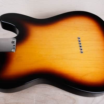 Fender Standard Telecaster Left-Handed 2015 Brown Sunburst MIM w/ Bag image 7