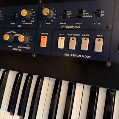 Korg PolySix 1980s - Navy Blue image 3