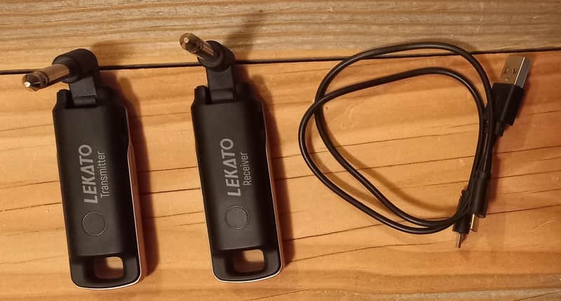 Lekato LEKATO WS-70 Rechargeable Wireless Guitar System 2024 image 1