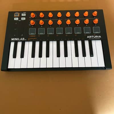 Arturia MiniLab MkII Orange Edition 25-Key MIDI Controller 2020's - Present - Orange Edition image 2