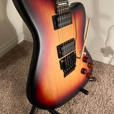 Warmoth Jazzmaster  Black-red-yellow burst image 5