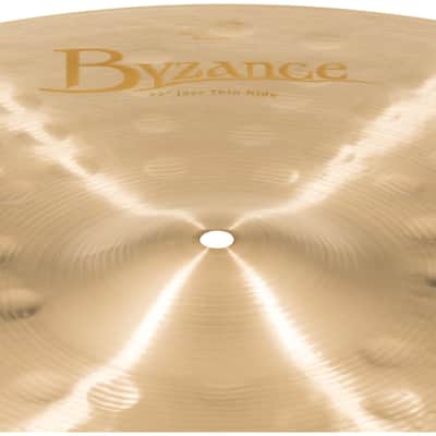 Meinl Byzance Thin Ride 22" B22JTR, Jazz Finish - Ride Cymbal image 3