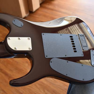 Ernie Ball Music Man JP12 BFR 7-string, OHSC, 2012,  Great condition, John Petrucci signature guitar, Ball Family Reserve image 15