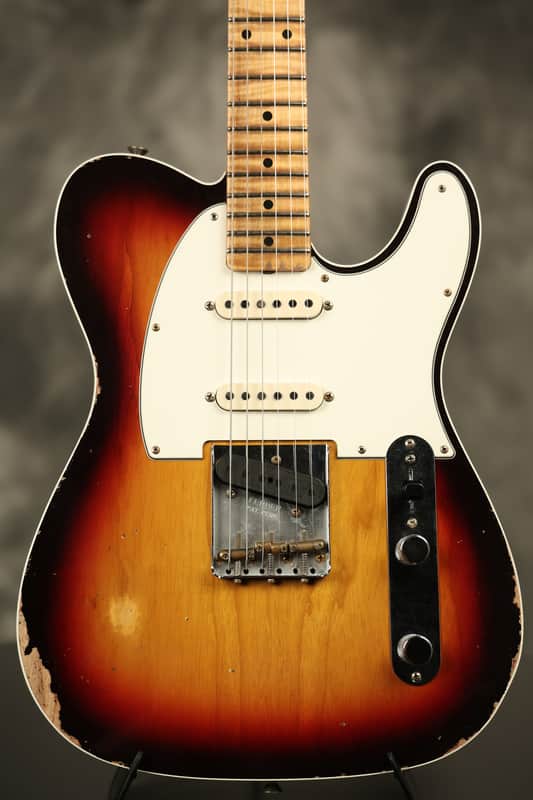 2024 Fender Custom Shop LTD Hotshot Telecaster Relic Chocolate 3-Tone Sunburst
