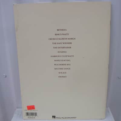 Scott Joplin's Greatest Hits Easy Piano Sheet Music Song Book Songbook image 2