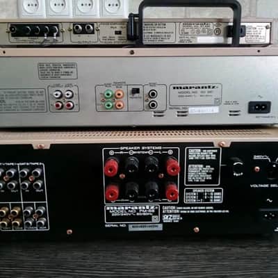 Marantz PM-55+SD-351+ST-430 Rare Vintage Set Cassette System Gold Japan Warranty image 8