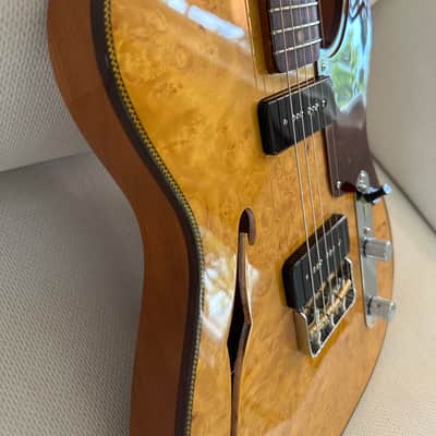 Fender Fender Artisan Maple Burl Dual P90 Telecaster - Aged Natural Rosewood Fingerboard 2021 - Artisan image 12
