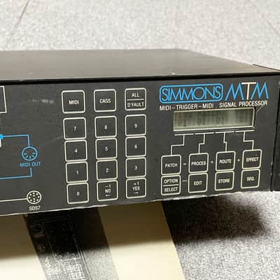 Simmons MTM 8Channel Midi Drum Trigger Converter w/manual image 3
