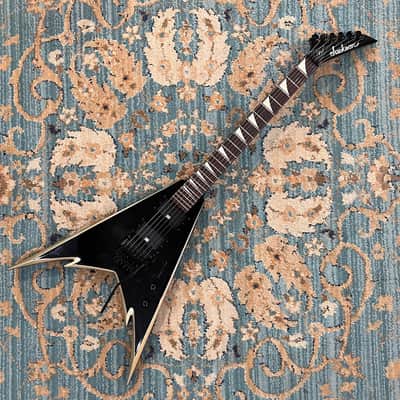 Jackson X Series Phil Demmel Signature PDX-2 Demmelition King V 2013 - 2018 - Black with Silver Bevels image 3