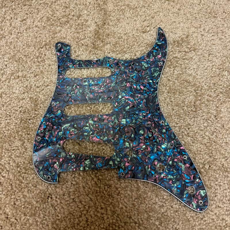 Abalone Strat Style Pickguard SSS image 1