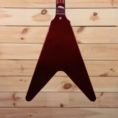 Gibson 1967 Flying V with Vibrola - Sparkling Burgundy-200097 image 7