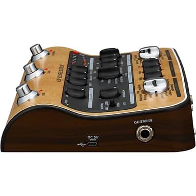 Zoom  AC-3 Acoustic Creator Acoustic Multi-Effects Pedal 2024 - Tan & Brown image 5