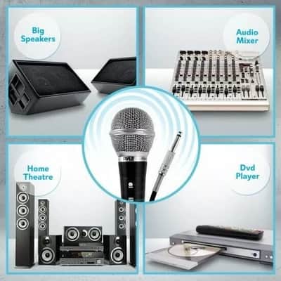 Dynamic Microphone Kit – 3 Professional Handheld Mics with XLR Cable image 4