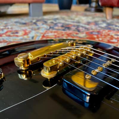 1992 Pre Historic Gibson Les Paul Custom ’54 Reissue Black Alnico Custom Shop Staple pickup image 6