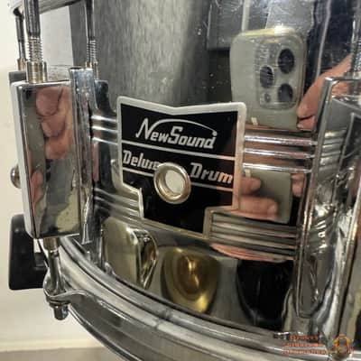 Newsound Deluxe 14x6,5 Steel Snare Drum (King Beat copy) image 9