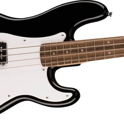 SQUIER - Squier Sonic Precision Bass  Laurel Fingerboard  White Pickguard  Black - 0373900506 image 4