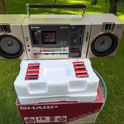 👉Sharp QT-37 Rare Vintage Japan Boombox New Condition OEM Box Serviced Warranty image 15