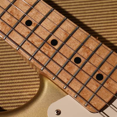 1996 Fender Custom Shop '54 Reissue Stratocaster Gold image 11