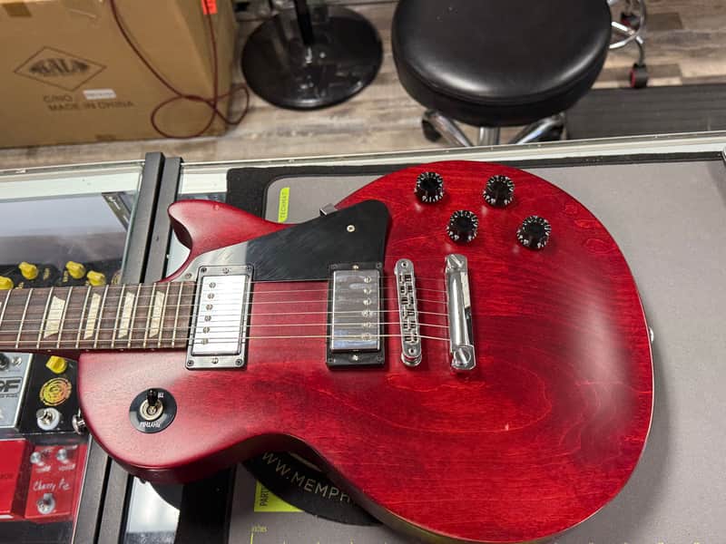 Gibson Les paul 2016 - Satin red image 1