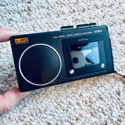 [RARE] AIWA TP-M12 Micro Cassette Corder, Excellent Looking ! For Display or Repair ! image 4
