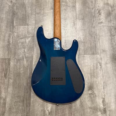 Ernie Ball Music Man JP6 Left Handed John Petrucci Signature - Neptune Blue image 10