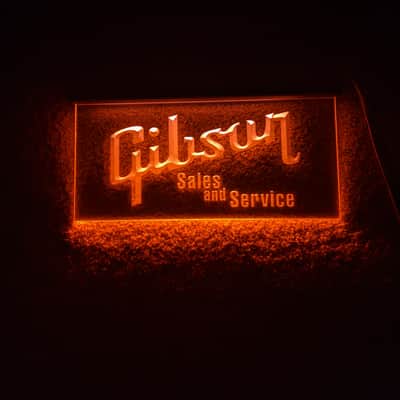 Gibson Sales and Service Dealer sign- lights up- image 1