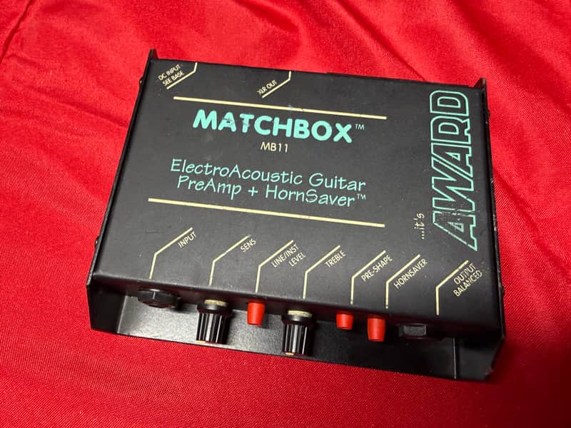 Award Session Matchbox MB11