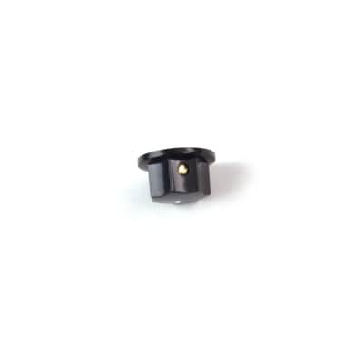 Control Knobs For Jaguar Mustang Style Guitar or JB, 6mm Shaft Black (set of 4) image 4