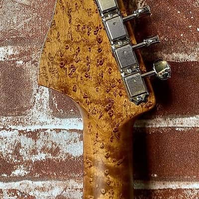 Swope GTO New/2020, White Blonde/Tort, "Knock Around Relic" Heavily figured Birdseye Maple (Authoriz image 12