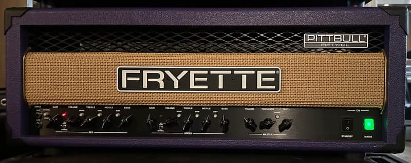VHT Fryette Pittbull 50CL 1996 - Purple/Wheat image 1