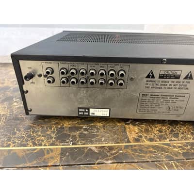MCS 3872  Stereo Integrated Amplifier 1985-86 Made In Japan 110 Watts Per Chan. MCS 3872  Stereo Integrated Amplifier 1985-86 Made In Japan 110 Watts Per Chan. image 8